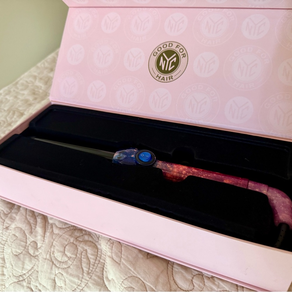 NWT Clip-free hair curler Eva NYC galaxy pattern - Picture 2 of 7